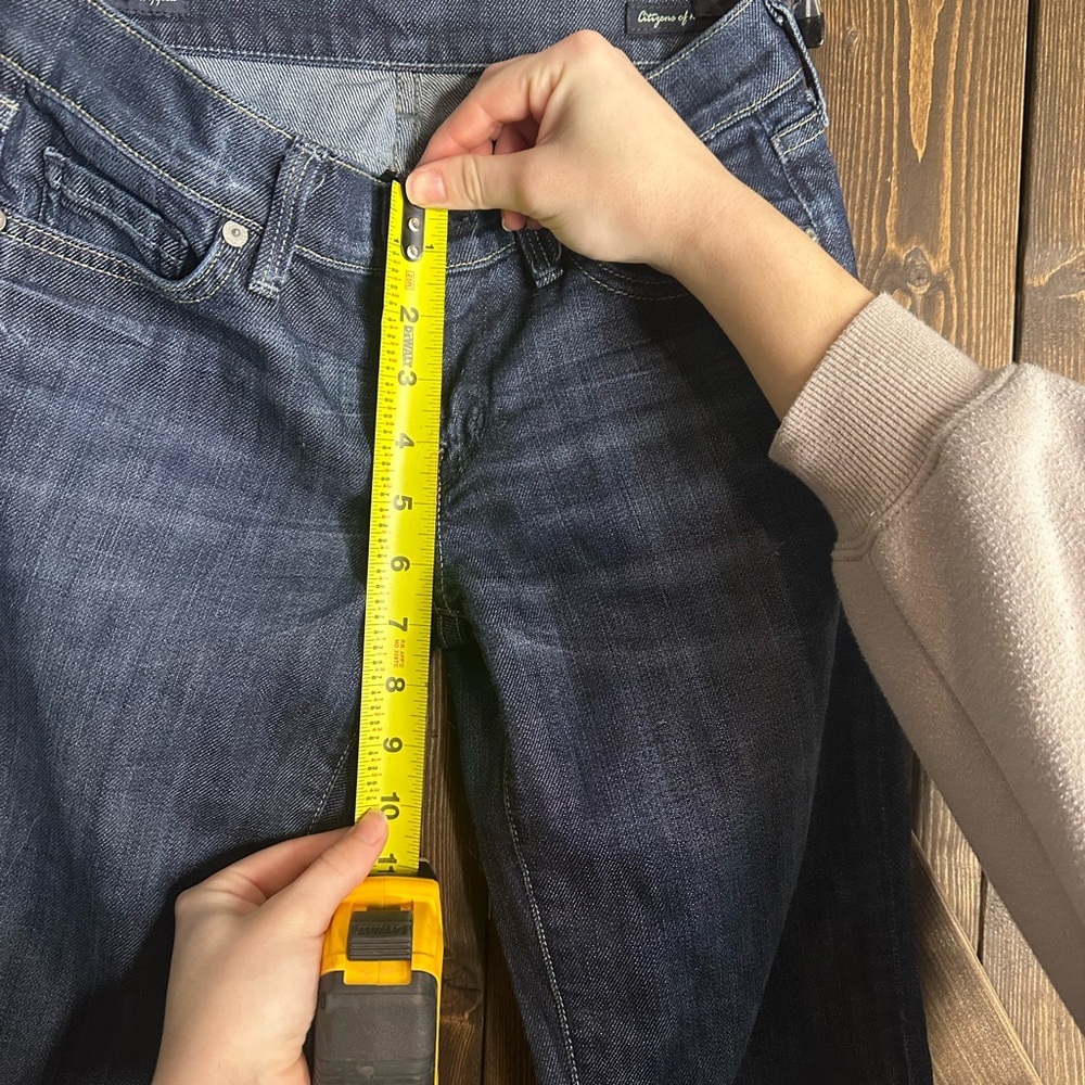 (9)Citizens of humanity •kelly#063•stretch•Low waist cropped•size 26•EUC - Picture 5 of 13